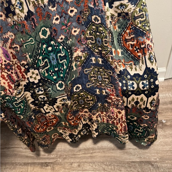 NWOT Multicolor Bohemian Zara Maxi Dress - Picture 5 of 6